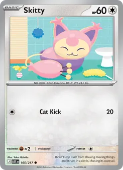 Skitty, Ascended Heroes Nº 165 Normal