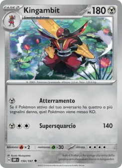 Kingambit, Ossidiana Infuocata Nº 150 Normal
