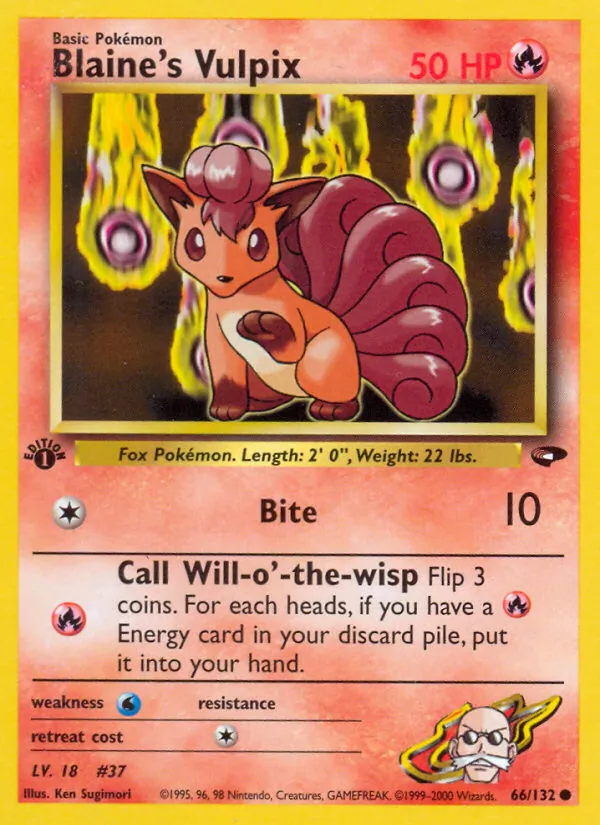 Blaine's Vulpix, Gym Challenge No. 66