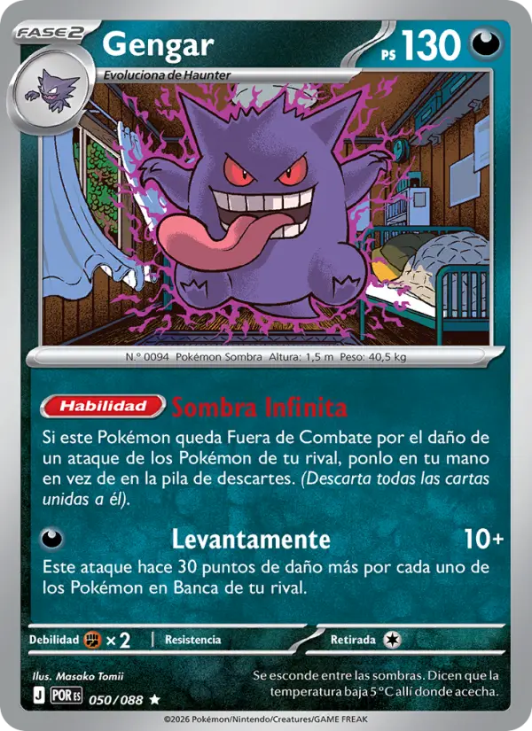 Gengar, Equilibrio Perfecto No. 050