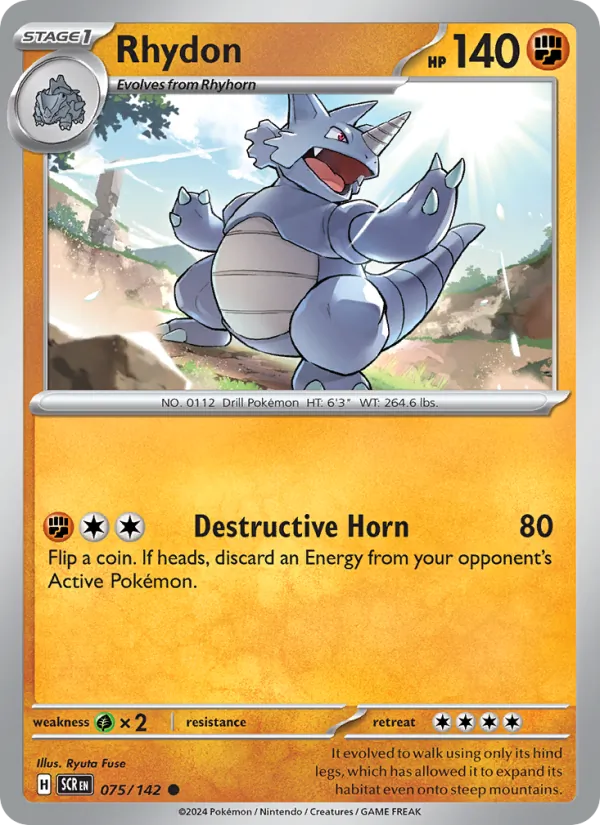 Rhydon, Stellar Crown No. 075