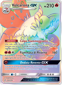 Volcarona GX, Eclissi Cosmica No. 252 Normal