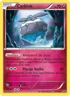 Carbink, Cielos Rugientes No. 47 Normal