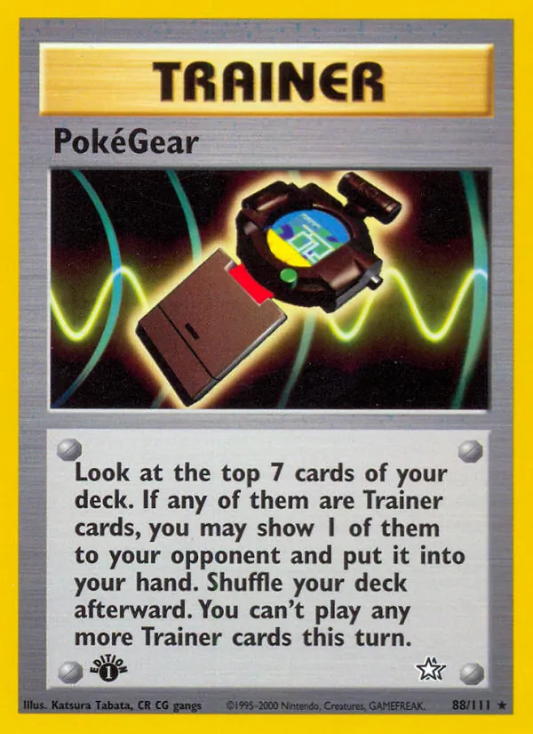 PokéGear, Neo Genesis No. 88