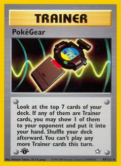 PokéGear, Neo Genesis Nº 88 Normal
