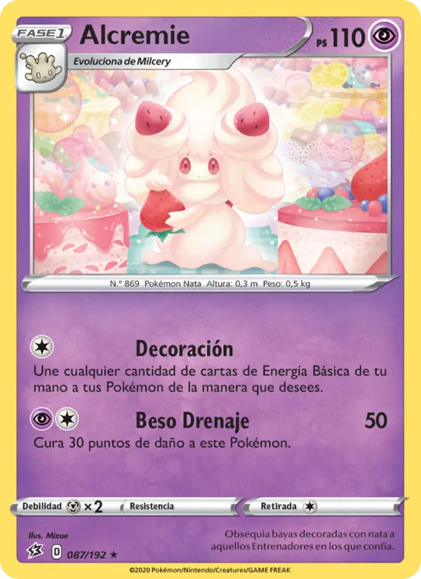 Alcremie, Choque Rebelde Nº 87