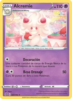 Alcremie, Choque Rebelde No. 87 Normal