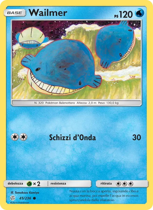 Wailmer, Eclissi Cosmica Nº 45