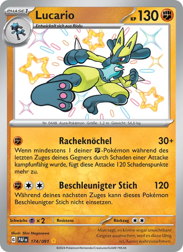 Lucario, Paldeas Schicksale Nº 174