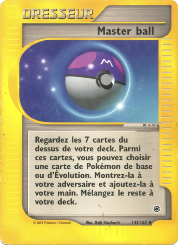 Master ball, Expedition No. 143