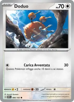 Doduo, 151 Nº 084 Normal