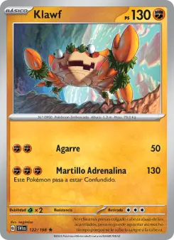 Klawf, Escarlata y Púrpura No. 122 Holo