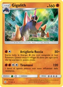 Gigalith, Sole e Luna Nº 71 Normal