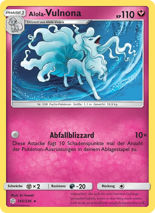 Alola Vulnona, Welten im Wandel No. 145