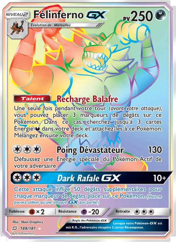 Félinferno GX, Duo de Choc No. 188