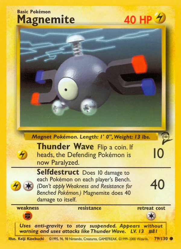Magnemite, Base Set 2 No. 79