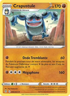 Crapustule, Évolution Céleste No. 90 Normal