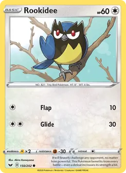 Rookidee, Sword & Shield No. 150 Normal