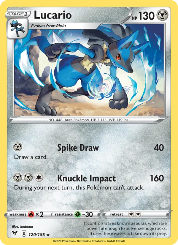 Lucario, Vivid Voltage No. 120