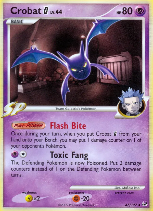 Crobat G, Platinum No. 47