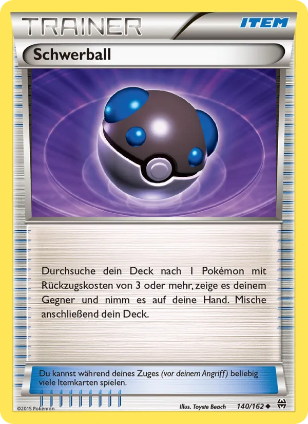 Schwerball, TURBOstart No. 140
