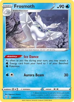 Frosmoth, Shining Fates No. 30 Holo