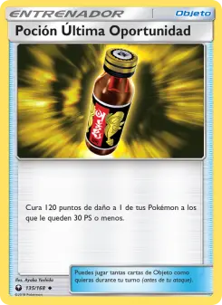 Poción Última Oportunidad, Tormenta Celestial No. 135 Normal
