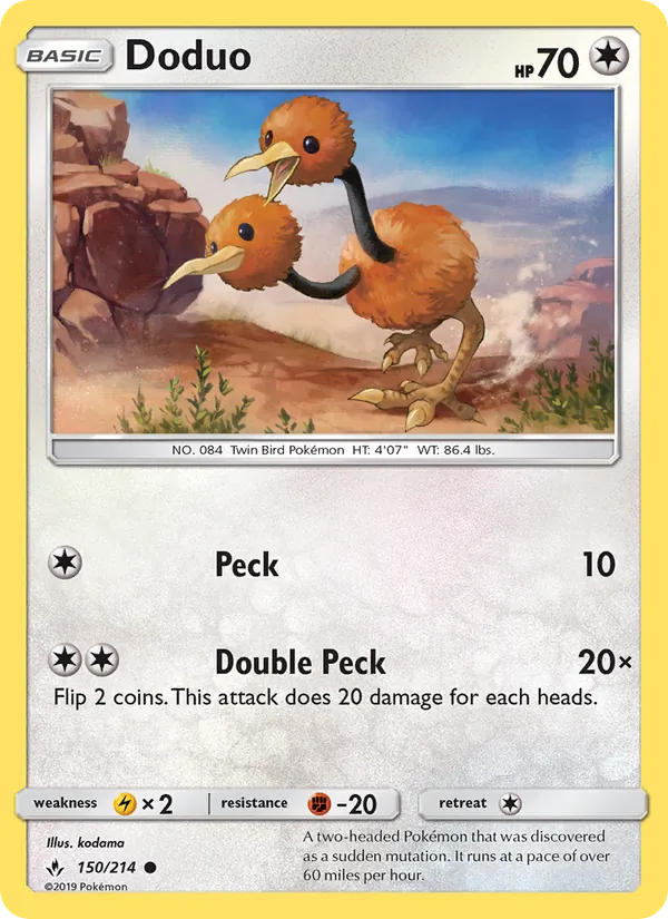 Doduo, Unbroken Bonds No. 150