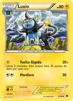 Luxio, Próximos Destinos No. 45 Normal