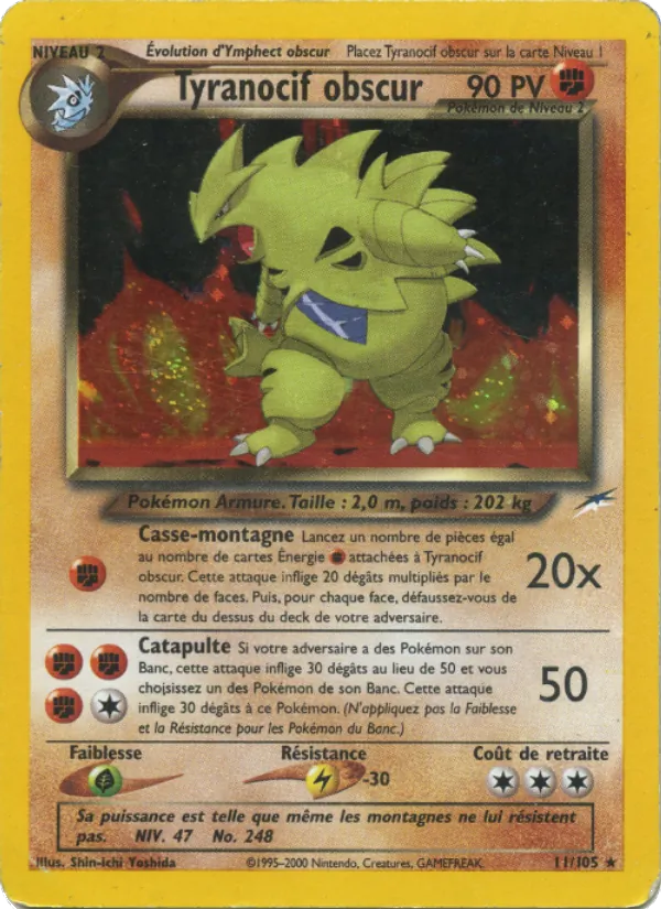 Tyranocif obscur, Neo Destiny No. 11