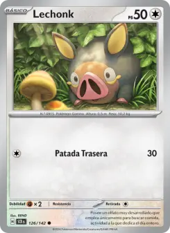 Lechonk, Corona Astral No. 126 Normal
