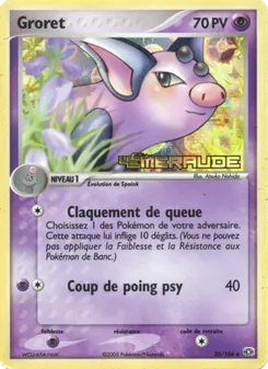 Groret, EX Émeraude Nº 30 Normal