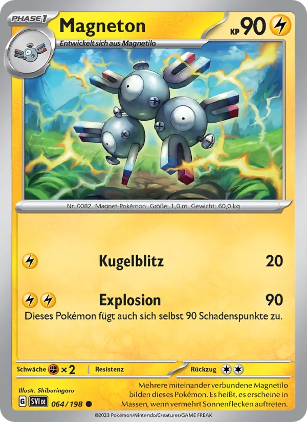 Magneton, Karmesin & Purpur Nº 064