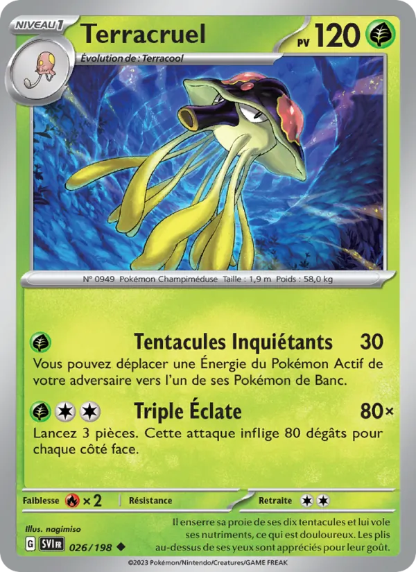 Terracruel, Écarlate et Violet No. 026
