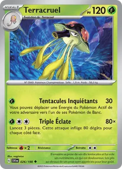 Terracruel, Écarlate et Violet No. 026 Normal