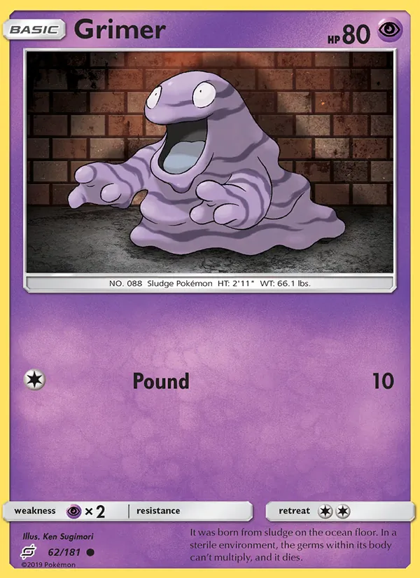 Grimer, Team Up No. 62