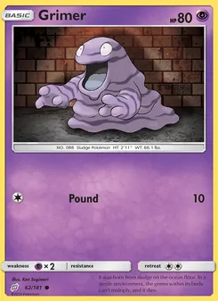 Grimer, Team Up Nº 62 Normal
