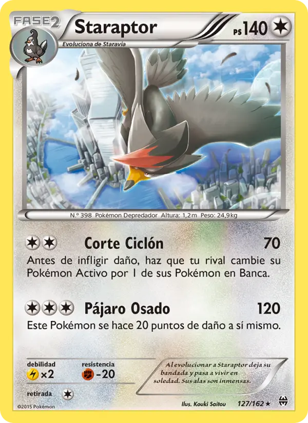 Staraptor, Turbo Impulso Nº 127