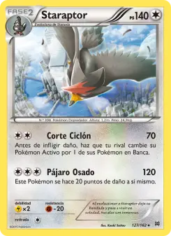Staraptor, Turbo Impulso No. 127 Normal