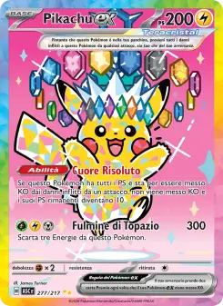 Pikachu-ex, Ascesa Eroica No. 277 Holo