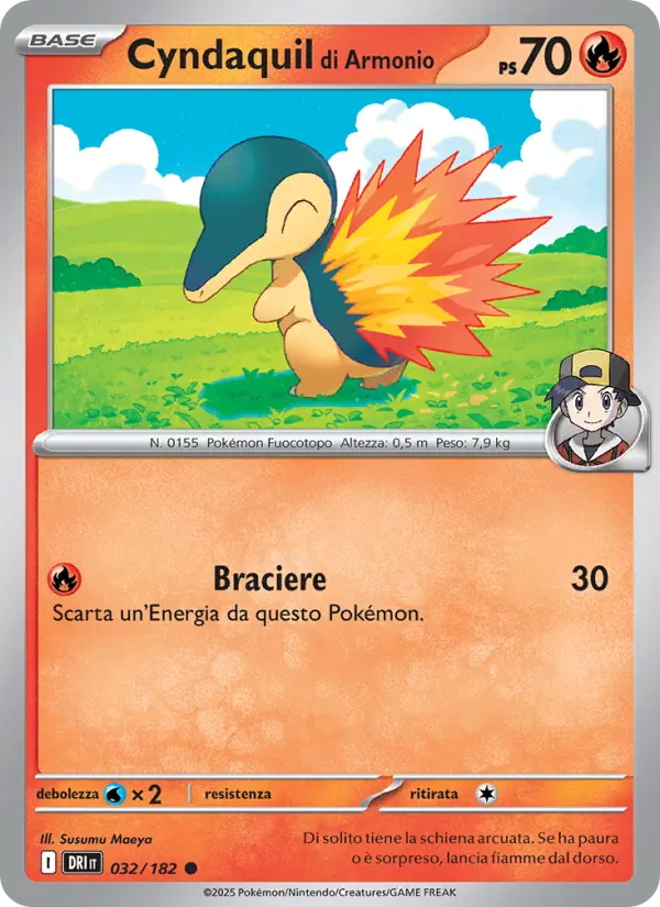 Cyndaquil di Armonio, Rivali Predestinati No. 032