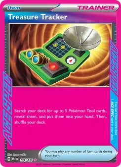 Treasure Tracker, Prismatic Evolutions Nº 131 Holo