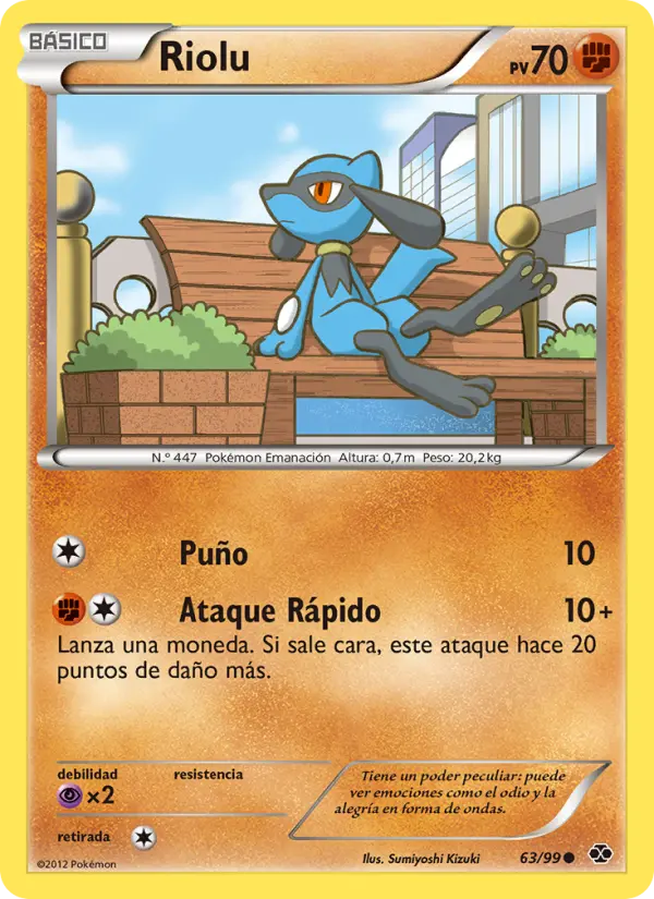 Riolu, Próximos Destinos No. 63