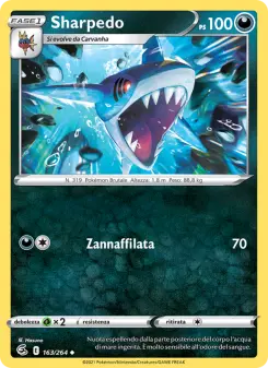 Sharpedo, Colpo Fusione Nº 163 Normal