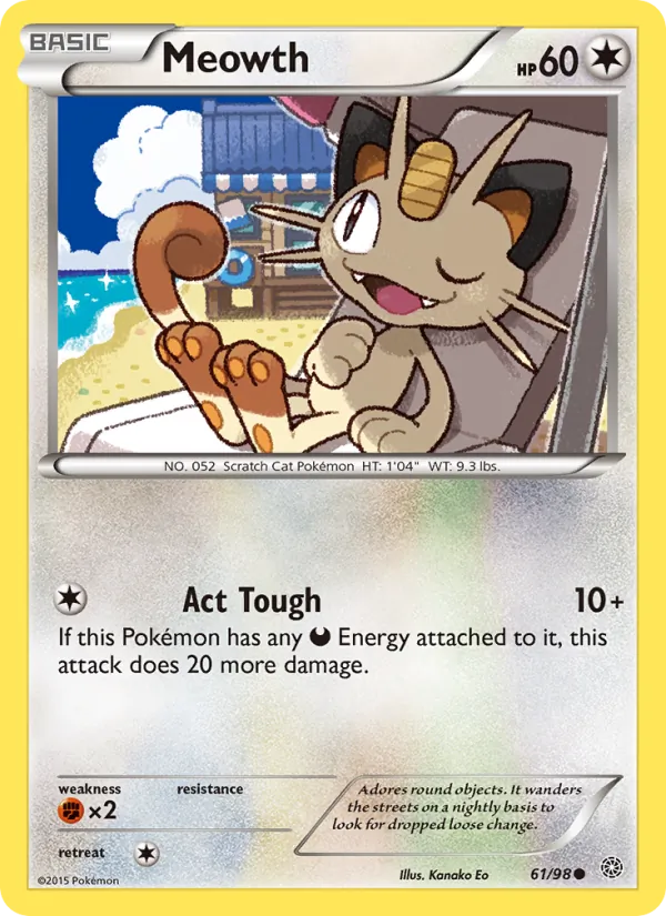 Meowth, Ancient Origins No. 61