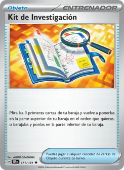 Kit de Investigación, Chispas Fulgurantes Nº 171 Normal