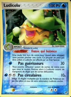 Ludicolo, EX Deoxys Nº 10 Holo