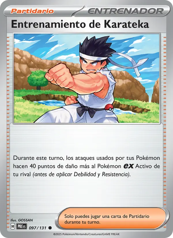 Entrenamiento de Karateka, Evoluciones Prismáticas Nº 097