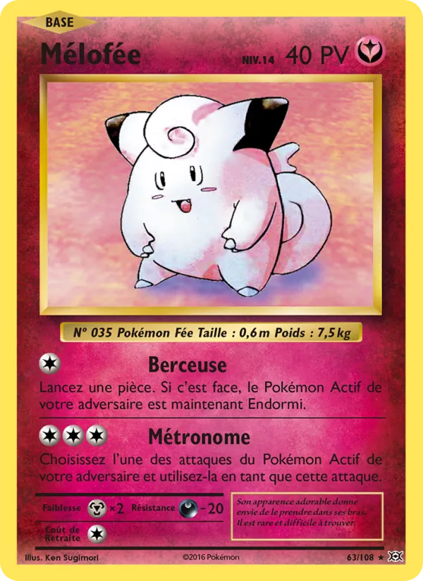 Mélofée, Évolutions Nº 63