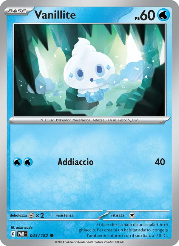 Vanillite, Paradosso Temporale No. 043